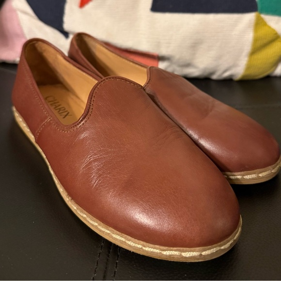 Charix / 7.5 / Handmade Leather Slip-On Loafers / Neutral / Comfy / Eco / Casual - Picture 6 of 15